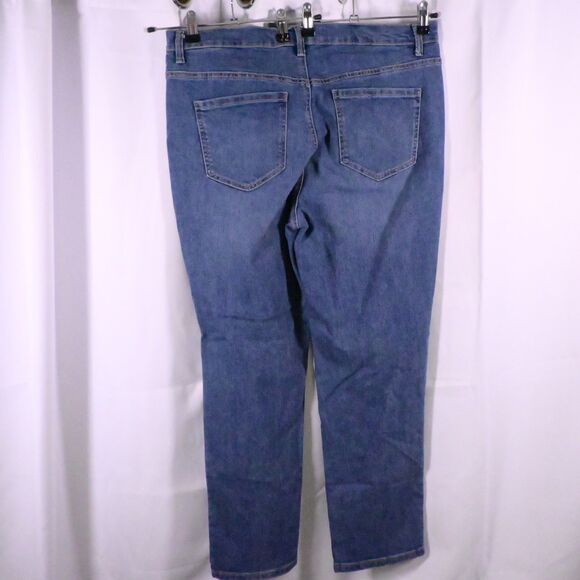 Gloria Vanderbilt Womens 16W 38x29 Blue High Rise Waist Amanda Jeans - Picture 2 of 8